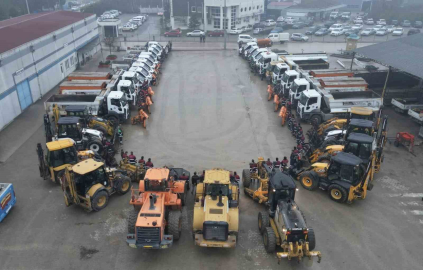 İnegöl Belediyesi’nde kış hazırlıkları tamam