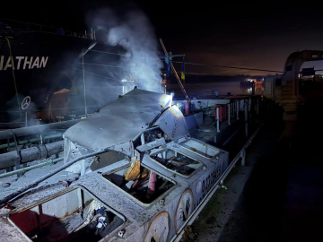 Ukrayna: "Rusya’nın gece düzenlediği saldırılar Slovakya, Palau ve Liberya bayraklı gemilere zarar verdi"