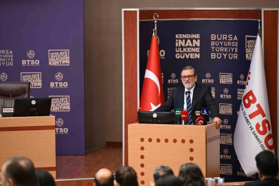 BTSO Başkanı İbrahim Burkay 2030 Vizyonunu Açıkladı
