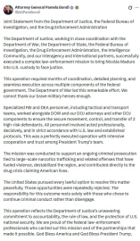 ABD’den Maduro operasyonu açıklaması: "Sonucun sorumluluğu suç faaliyetlerini sürdürmeyi tercih edenlere aittir"