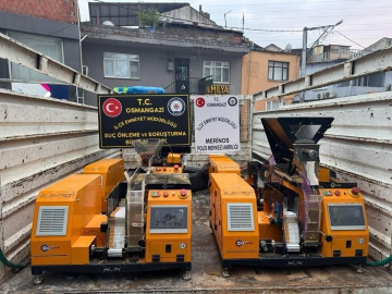 Bursa’da 87 bin 400 adet kaçak makaron sigara ele geçirildi