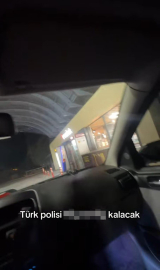 Polise hakaretten gözaltına alınan şüpheli serbest bırakıldı