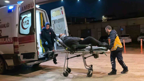 İnegöl’de araçlar çarpıştı: 2 yaralı