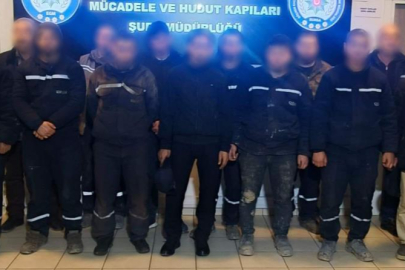 Bursa'da göçmen kaçakçılığına yönelik operasyon: 13 yabancı uyruklu şahıs yakalandı