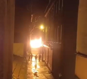 Bursa’da depo yangını, korku dolu anlar yaşattı