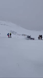 Kayak merkezinde kaza: 6 yaralı