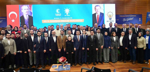 AK Parti Bursa İl Başkanı Davut Gürkan; "Gençlik, Türkiye Yüzyılı’nın bugünkü öznesidir"