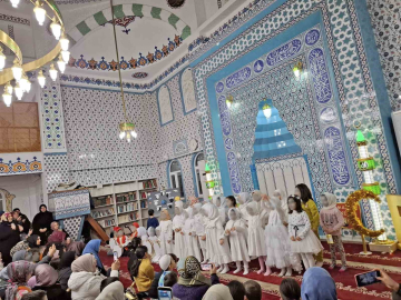 Bursa’da miniklerden "Ramazan, Cami ve Hayat" temalı etkinlik