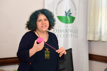 Osmangazi'de Masalın  Kadının kendini ifade biçimi olduğu anlatıldı...