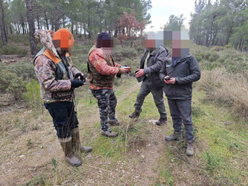 Çanakkale’de yasa dışı avcılık yapan 7 kişiye 98 bin TL ceza