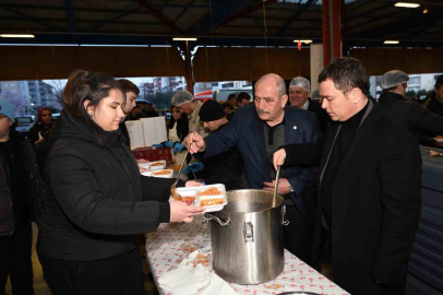 Başkan Aydın, Hamitler’de "Gönül Sofrası"nda vatandaşlarla buluştu