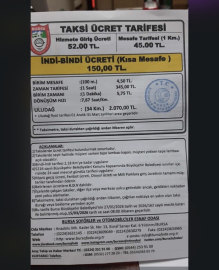 Bursa’da taksi ücretlerine zam: Yeni tarife belli oldu