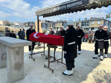 Kıbrıs gazisi son yolculuğuna uğurlandı