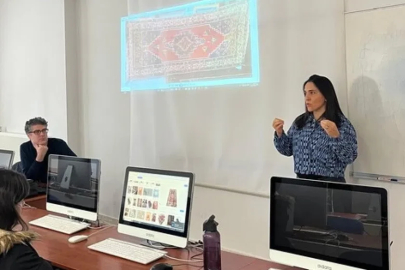 Kütahya’da ’Çini motifleri tasarımı’ etkinliği
