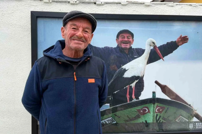 Yaren Leylek ve Adem amcaya yoğun ilgi
