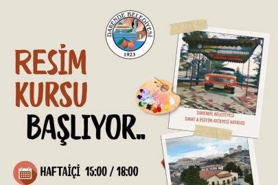 Darende’de resim kursu açılıyor
