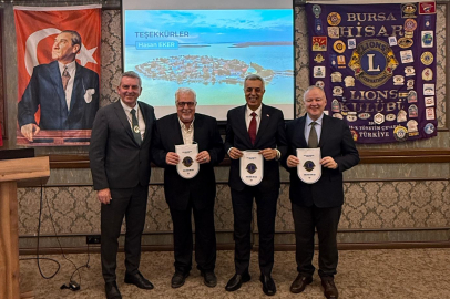 Bursa Hisar Lions Kulübünün Gündemi “ Kent ve Turizm”  oldu.