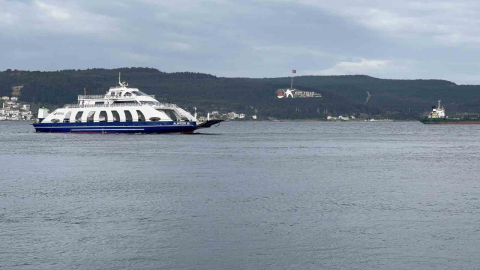 Çanakkale’de ada seferlerine fırtına engeli