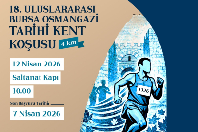 Bursa'nın Kalbinde Tarihi Kent Koşusu İçin Nefesler Tutuldu