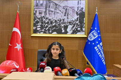 Bursa Büyükşehir Belediye Meclisi Çocuk Oturumu Yapıldı...