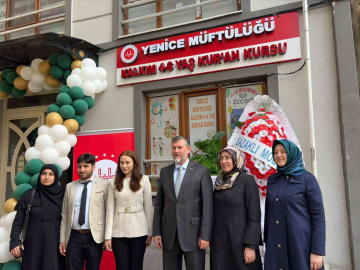 Yenice’de Diyanet Gençlik Merkezi ve 4-6 Yaş Kuran Kursu Açıldı