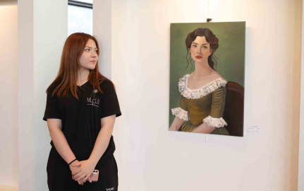 Osmangazi’den "Atatürk’ün çocuklarından sanata bakış" sergisi