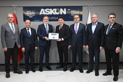 BTSO Yönetim Kurulu Başkanı İbrahim Burkay ASKON’un Konuğu Oldu
