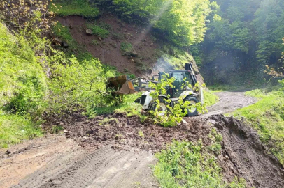 Ordu’da yağışların ardından 120 noktada heyelan
