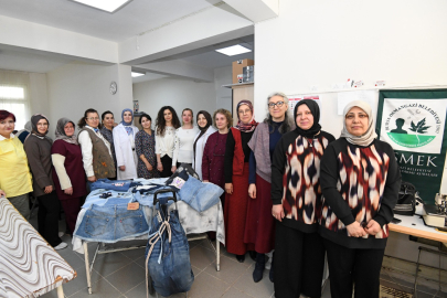 OSMEK Kursiyerleri Atıkları Sanata Dönüştürdü