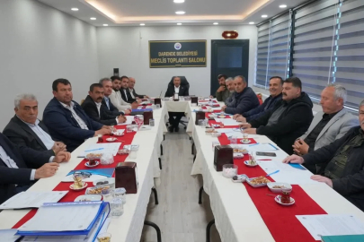 Darende Belediyesi Mayıs Ayı Meclis toplantısı

