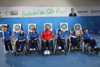 Bağcılar’da Engelli Çocuk Okçuluk Takımı kuruldu
