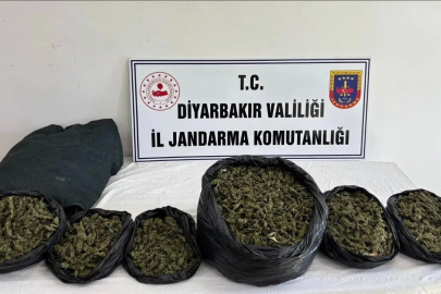 Diyarbakır’da 20 kilo 600 gram uyuşturucu ele geçirildi
