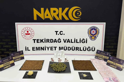 Tekirdağ’da uyuşturucuya geçit yok: 114 operasyonda 133 şüpheliye işlem
