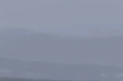 Yunus ailesi Mudanya’da yağmur altında görüntülendi
