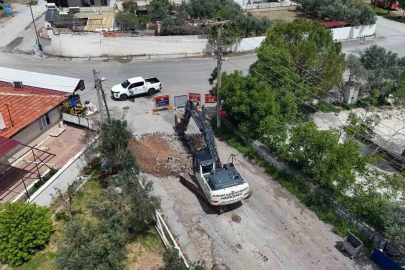 Düğerek’te yol çalışmaları başladı
