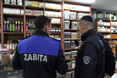 Melikgazi Zabıtası kasap ve baharatçıları denetledi
