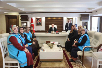 Başkan Sekmen: "Hayırlı hizmetlerin her zaman destekçisiyiz"
