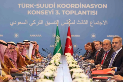 Türk-Suudi Koordinasyon Konseyi Üçüncü Toplantısı Ankara’da gerçekleşti
