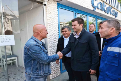 Başkan Mandalinci’den saha gezilerine yoğun mesai
