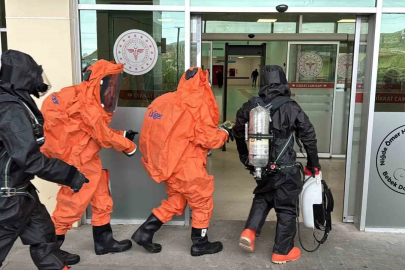 Niğde’de yangın ve KBRN tatbikatı gerçeği aratmadı
