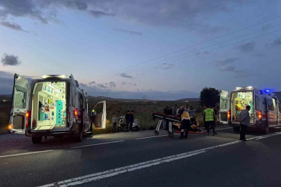 Şanlıurfa’da motosiklet devrildi: Karı-koca yaralandı
