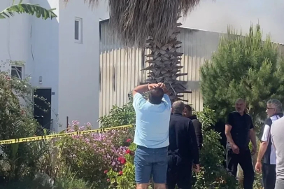 Ayakta durmakta güçlük çekti, deposunun yanışını gözyaşlarıyla izledi
