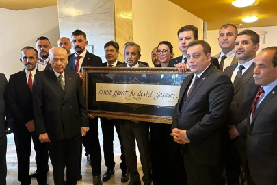 İl Başkanından Bahçeli’ye ziyaret
