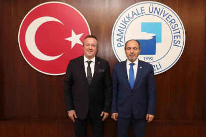 Denizli OSB Yönetimi, Rektör Mahmud Güngör’e ziyaret etti
