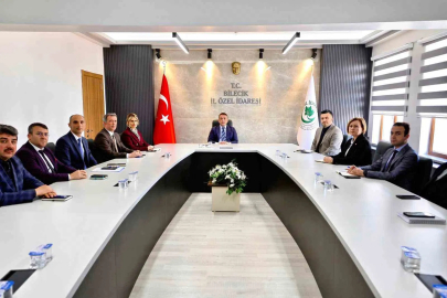 Bilecik’te İl Özel İdaresi çalışmaları değerlendirildi
