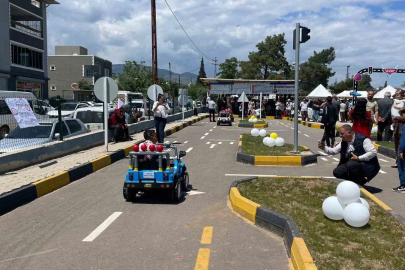 Kırıkhan’da öğrenciler trafik kurallarını bilgilendirme pistinde öğrenecek
