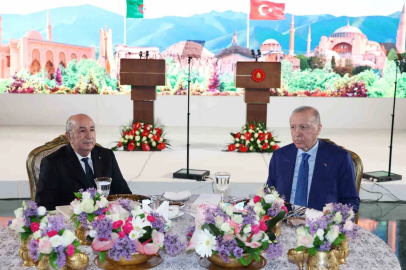 Cumhurbaşkanı Erdoğan’dan Cezayir Cumhurbaşkanı Tebbun’a Devlet Nişanı
