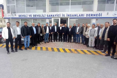 Başkan Bağlamış’tan Develi’ye ziyaret
