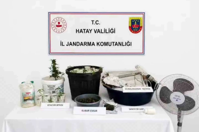 Evine iklimlendirme sistemi kuran uyuşturucu taciri yakayı ele verdi
