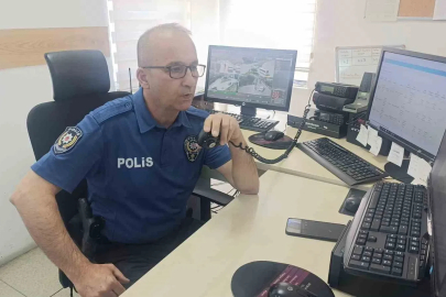 Antalya’da 30 yıllık polis memurundan telsizde arkadaşlarına duygusal veda
